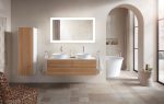 Experience a refreshing and tender feeling right at home through Duravit’s first complete bathroom collection by Phillipe Starck, White Tulip