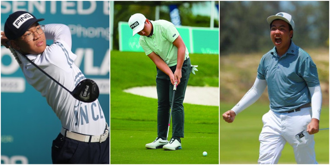 10 Vietnamese amateur golfers compete at BRG Open Golf Championship