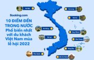Booking.com hé lộ những địa điểm được du khách Việt yêu thích nhất cho mùa lễ hội năm 2022
