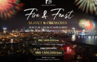 Fire & Feast – Buffet Bò Dát Vàng Thượng Hạng Dưới Bầu Trời Rực Rỡ Sắc Màu Pháo Hoa Quốc Tế Tại F29 Golden Beef & Sky Bar