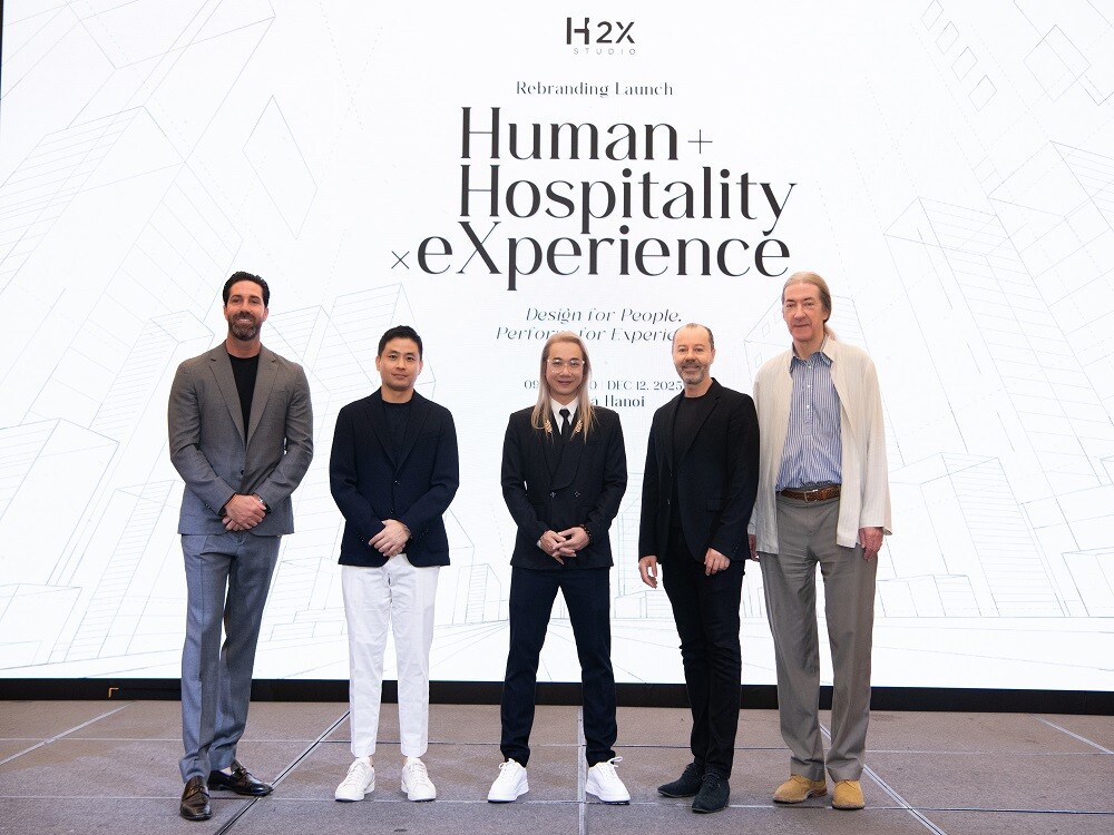H2X STUDIO ra mắt: Dấu mốc mới của thiết kế Hospitality tại Việt Nam