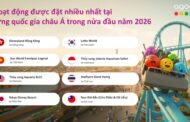 Sun World Fansipan Legend là hoạt động được đặt nhiều nhất trên Agoda tại Việt Nam trong nửa đầu năm 2026